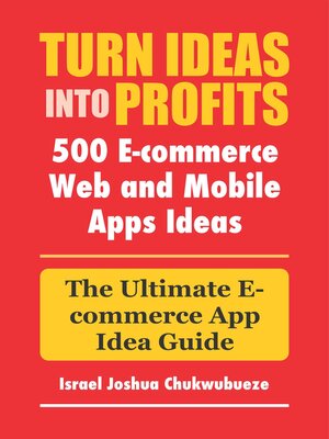 cover image of Turn Ideas into Profits
